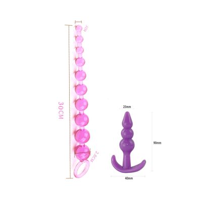 Nút cắm hậu môn silicon dẻo (Đổi tên: